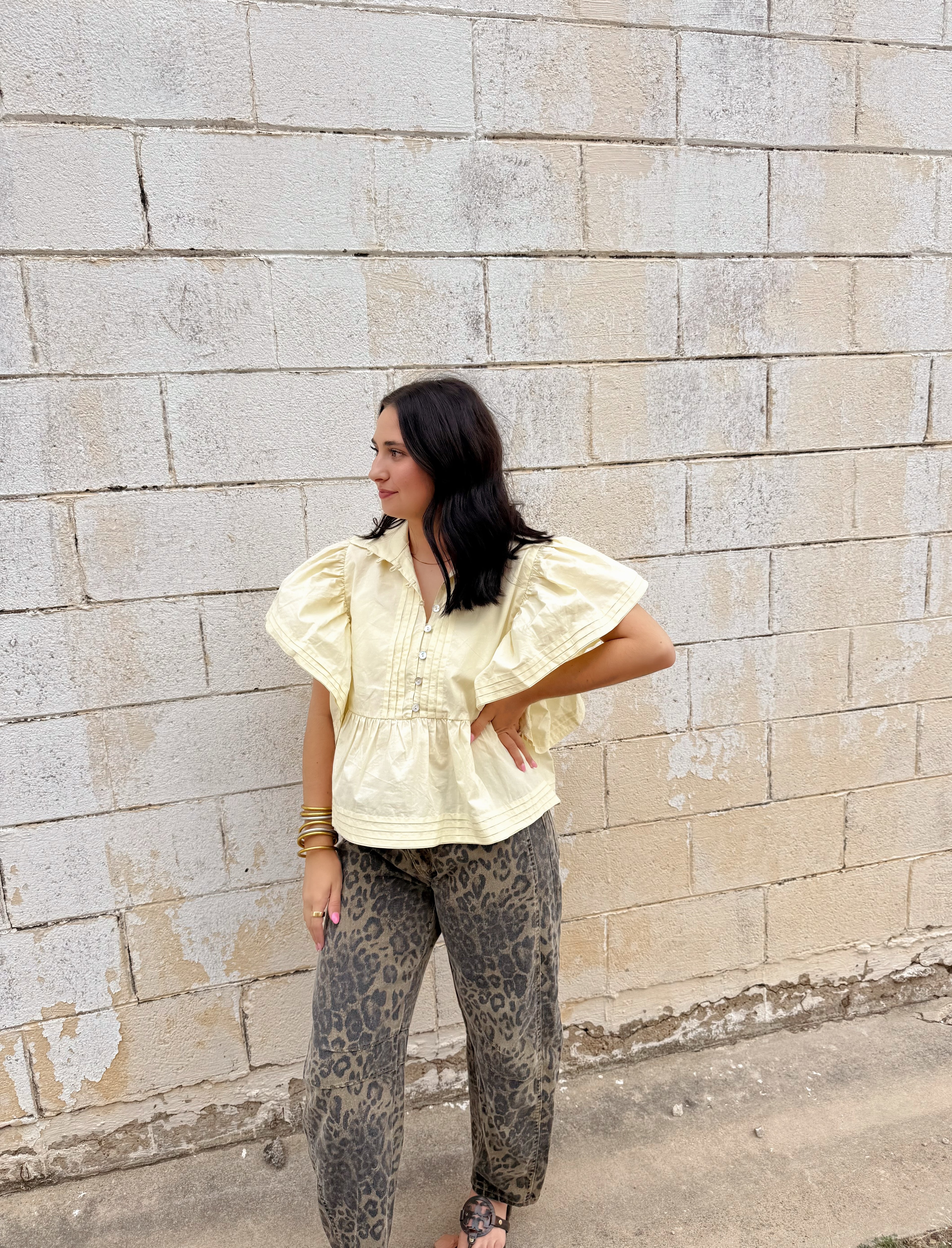 The Buttercup Bloom Top