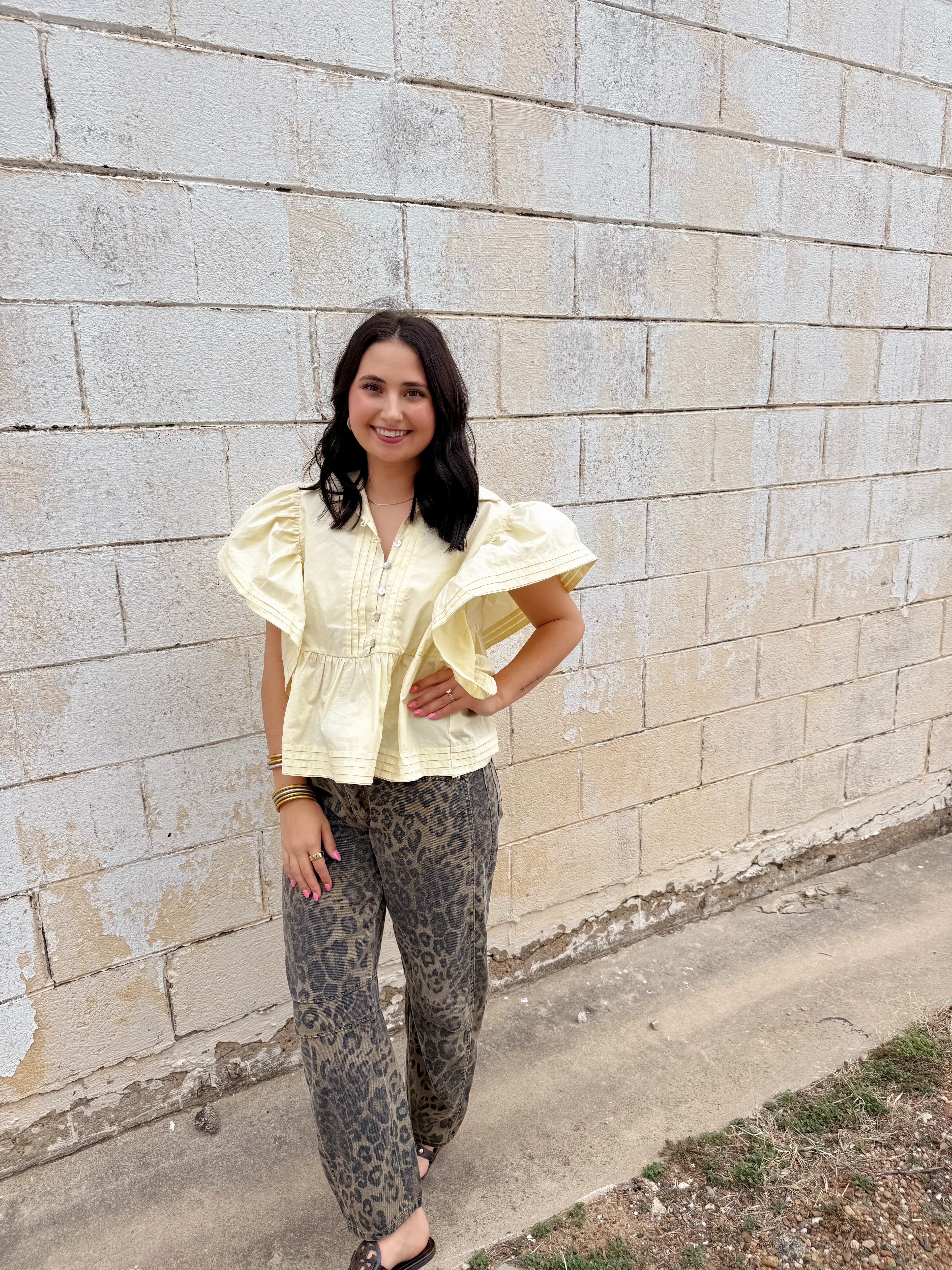 The Buttercup Bloom Top