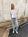 Colorblock 3/4 Tee