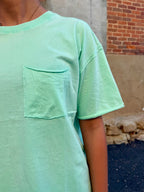 Mint-To-Be Pocket Tee