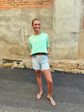 Mint-To-Be Pocket Tee