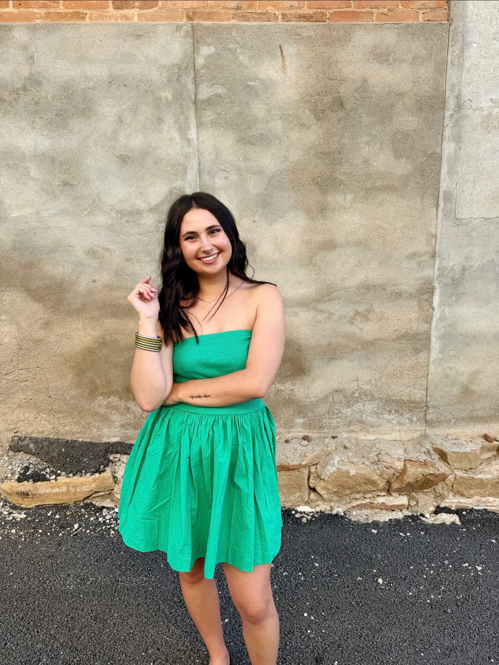 Strapless Mini Dress