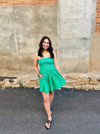 Strapless Mini Dress