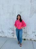 Taffy Pink Sweatshirt