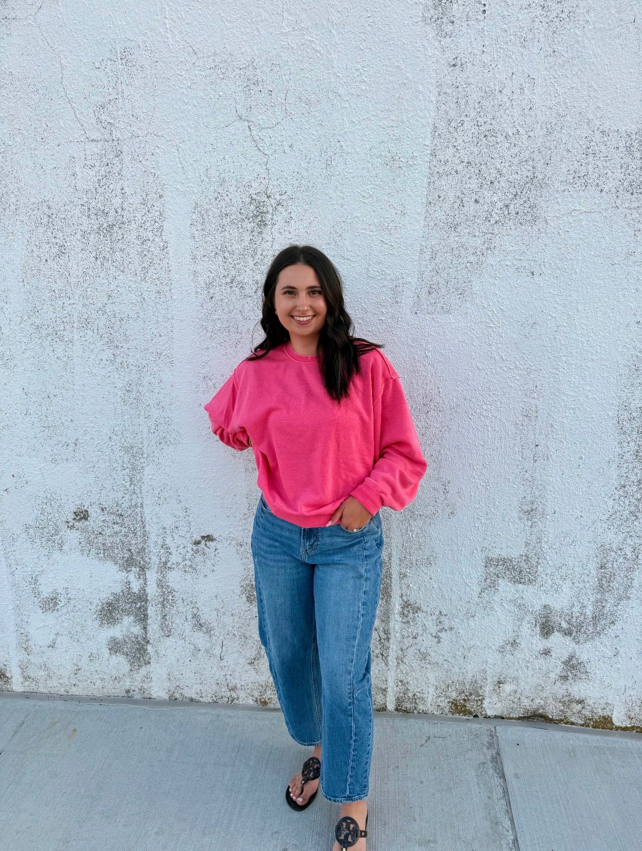 Taffy Pink Sweatshirt