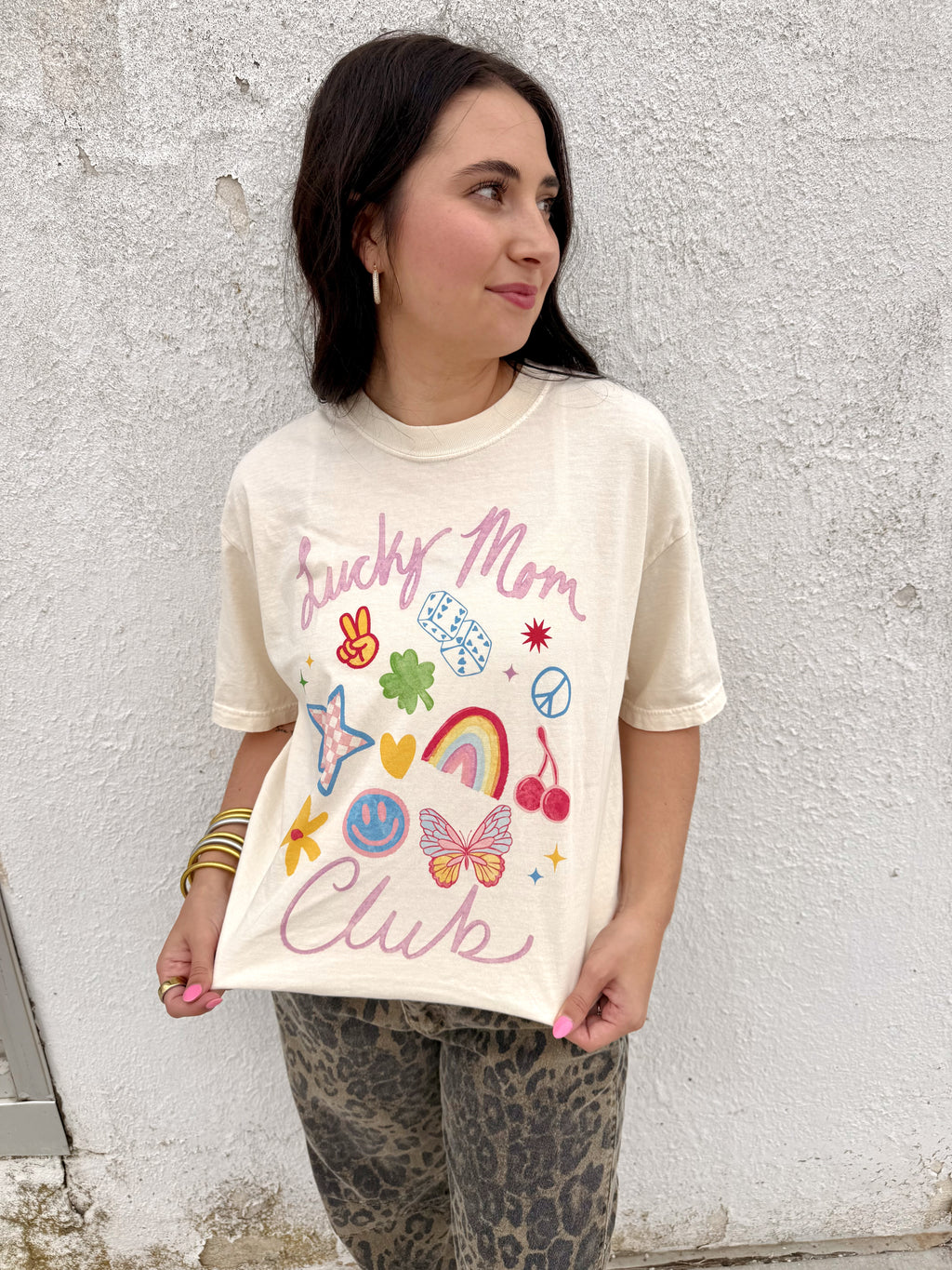 Lucky Mom Club Tee
